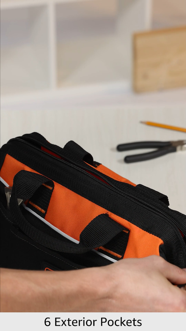BLACK+DECKER Tool Bag, 12-inch (BDST500001APB) - Amazon.com